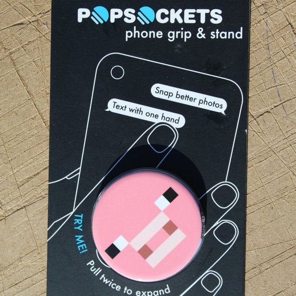 POPSOCKETS MINECRAFT PIG SUPER RARE & HARD TO FIND - Picture 1 of 2